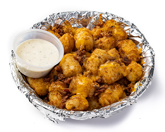 BACON AND MOZZERELLA TOTS image